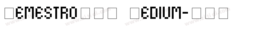 ZemestroWXX Medium字体转换